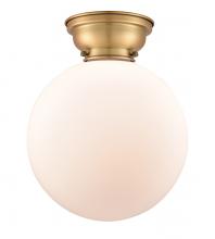  623-1F-BB-G201-12 - Beacon - 1 Light - 12 inch - Brushed Brass - Flush Mount