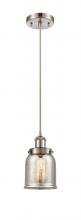 Innovations Lighting 916-1P-SN-G58 - Bell - 1 Light - 5 inch - Brushed Satin Nickel - Cord hung - Mini Pendant