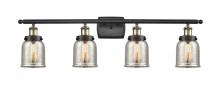 Innovations Lighting 916-4W-BAB-G58-LED - Bell - 4 Light - 36 inch - Black Antique Brass - Bath Vanity Light