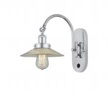 Innovations Lighting 918-1W-PC-G2 - Halophane - 1 Light - 9 inch - Polished Chrome - Sconce