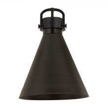 Innovations Lighting M411-14BK - Newton Cone 14 inch Shade