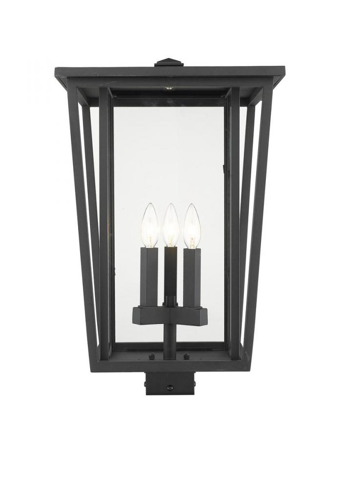 3 Light Outdoor Post Mount Fixture