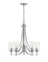 Z-Lite 473-5BN - 5 Light Chandelier