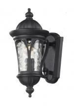  543S-BK - 1 Light Outdoor Wall Light