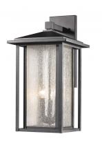 Z-Lite 554XL-BK - 3 Light Outdoor Wall Light