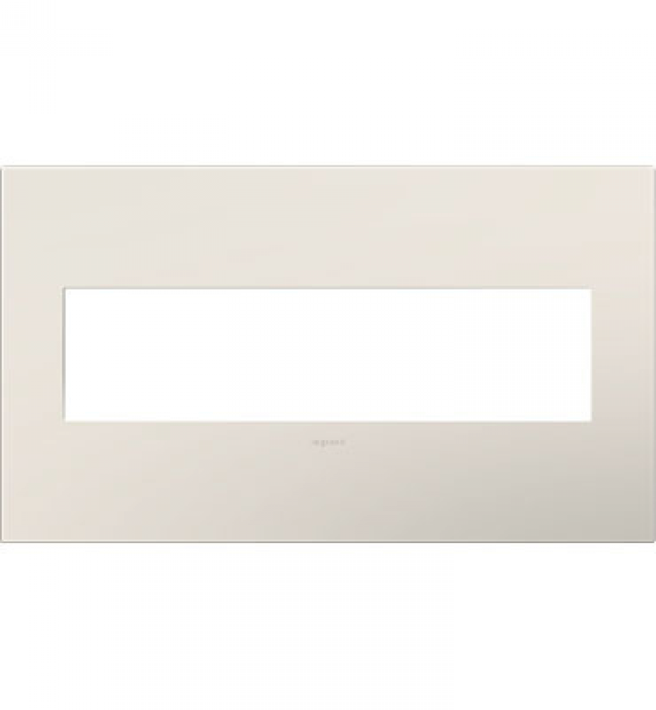 Satin Light Almond, 4-Gang Wall Plate