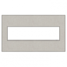  AWM4GTL4 - True Linen, 4-Gang Wall Plate