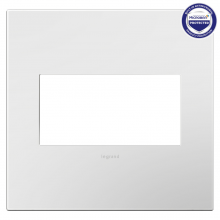 Legrand Canada AWP2GWH4 - Gloss White, 2-Gang Wall Plate