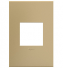 Legrand Canada AWP1G2GS4 - Golden Sands, 1-Gang Wall Plate