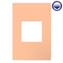 Legrand Canada AWP1G2PY - Peachy, 1-Gang Wall Plate