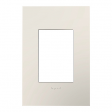  AD1WP-LA - Compact FPC Wall Plate, Satin Light Almond