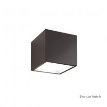 Modern Forms Canada WS-W9201-BZ - Bloc Outdoor Wall Sconce Light