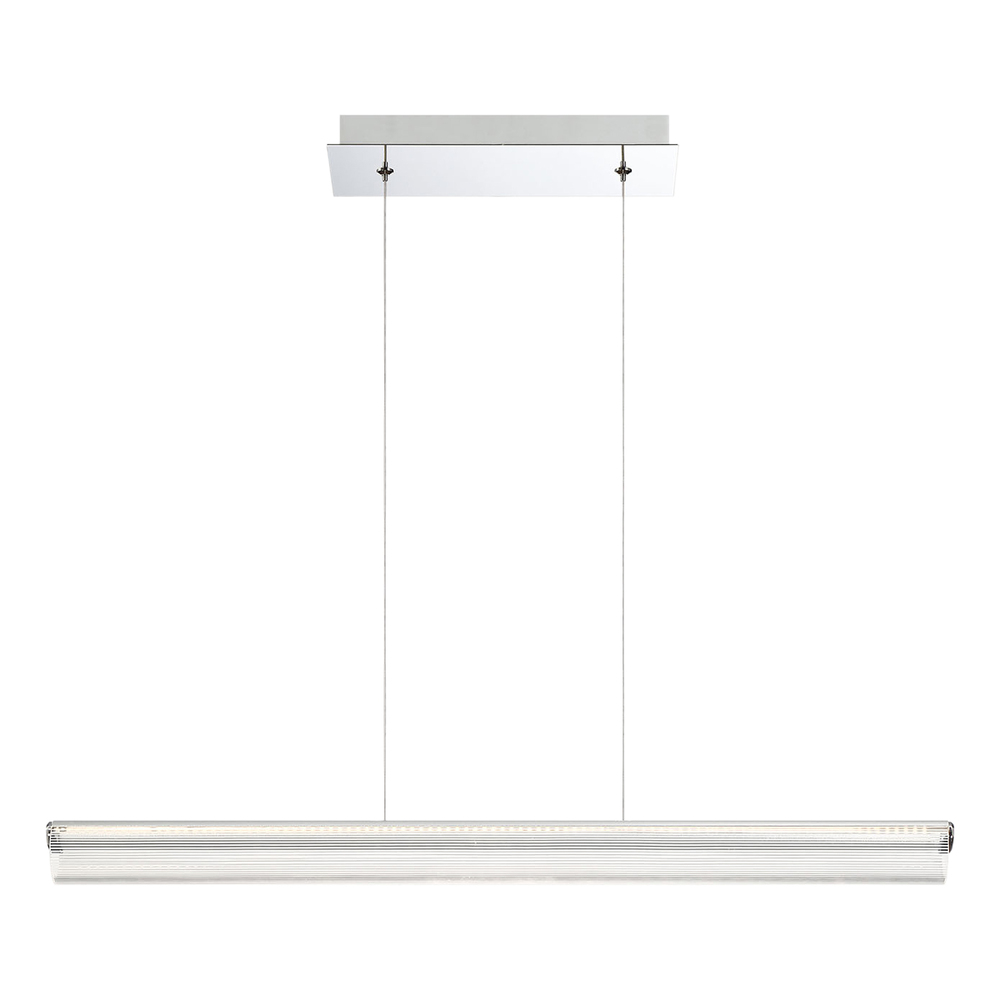 Landor, Pendant, LED, Lnr, Sml, Chr