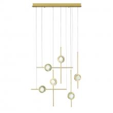  47255-012 - Barletta 32" LED Chandelier In Gold