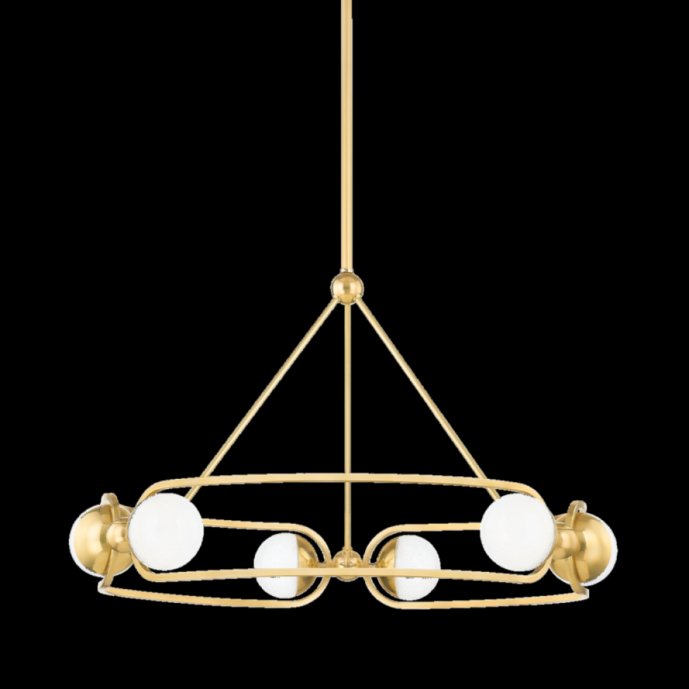 6 LIGHT CHANDELIER