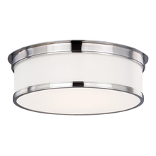 Hudson Valley 715-AGB - 3 LIGHT FLUSH MOUNT