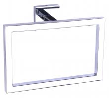  BA101A09CH - Bath Accessories, Bishop, BA101A09CH, Stainless steel + Diecast Aluminum, 8.625" W x 6.5" H