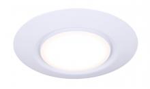  DL-6-15DCF-WH - Led 6" White Integrated Light, White Finish