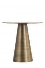  OM-22025 - SONA Antique Brass Finished Side Table