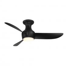 Modern Forms Canada - Fans Only FH-W2203-44L-MB - Corona 44 Flush Mount Ceiling Fan