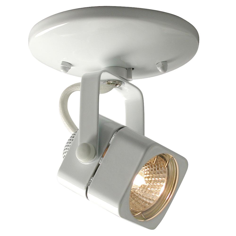 Single Halogen Monopoint - White