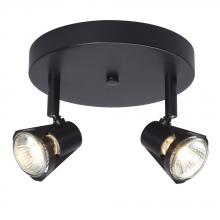 Galaxy Lighting 755598BK - 2L Ceiling BK