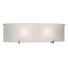  L790515PT024A1 - LED 2-Light Bath & Vanity Light - in Pewter finish with Frosted Linen Glass