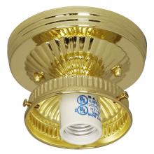  H-615122PB - Ceiling Fixture Holder - Polished Brass