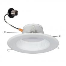 Galaxy Lighting RL-R562WH - 5"/6" Dimmable AC LED Down Light, Baffle White Trim, Driveless LED