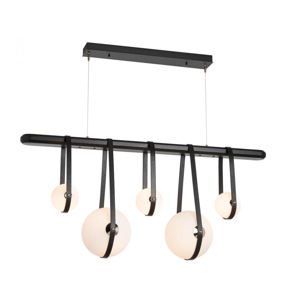 Derby Linear 5-Light LED Pendant