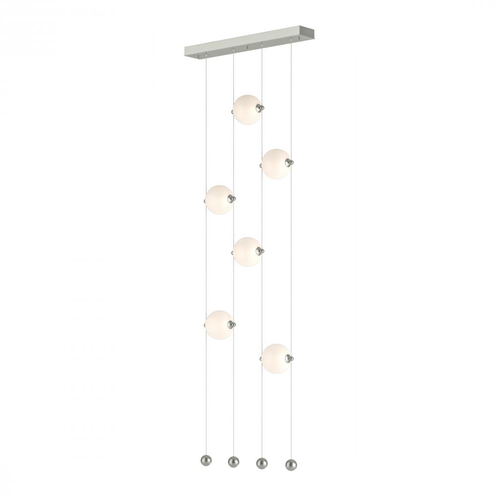 Abacus 6-Light Ceiling-to-Floor LED Pendant