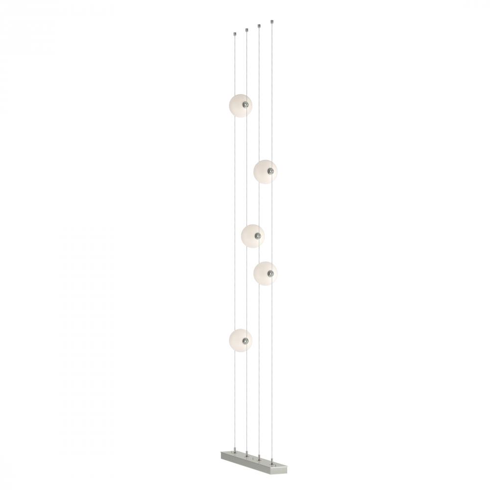 Abacus 5-Light Floor to Ceiling Plug-In LED Lamp