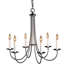 Hubbardton Forge - Canada 101160-SKT-20 - Simple Sweep 6 Arm Chandelier