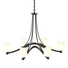 Hubbardton Forge - Canada 104106-SKT-14-GG0236 - Oval Ribbon 6 Arm Chandelier