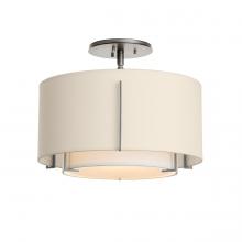 Hubbardton Forge - Canada 126501-SKT-85-SF1099-SA1590 - Exos Small Double Shade Semi-Flush