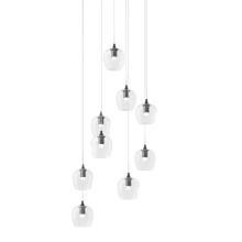 Hubbardton Forge - Canada 131103-SKT-LONG-10-ZM0709 - Ume 9-Light Pendant