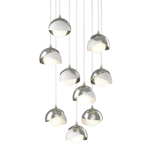  131105-SKT-LONG-85-02-GG0711 - Brooklyn 9-Light Double Shade Pendant