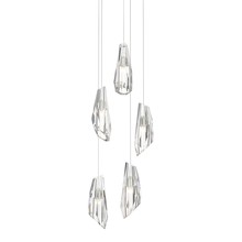 Hubbardton Forge - Canada 131121-SKT-LONG-85-CR - Luma 5-Light Pendant