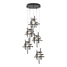 Hubbardton Forge - Canada 131128-SKT-STND-14-YC0305 - Tura 5-Light Frosted Glass Pendant