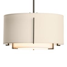  139602-SKT-MULT-14-SF1099-SA1590 - Exos Small Double Shade Pendant