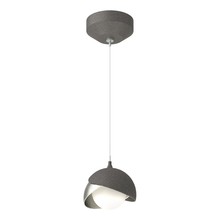  161183-SKT-STND-20-85-GG0711 - Brooklyn Double Shade Low Voltage Mini Pendant