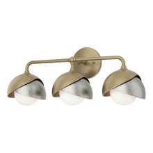  201375-SKT-84-85-GG0711 - Brooklyn 3-Light Double Shade Bath Sconce