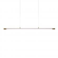  LP1130/SG - Allure - LED 3CCT Linear Pendant in Soft Gold