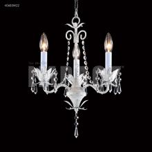 James R Moder 40683W22 - 3 Arm Mini Crystal Chandelier